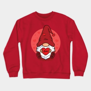 Gnome Valentine Crewneck Sweatshirt